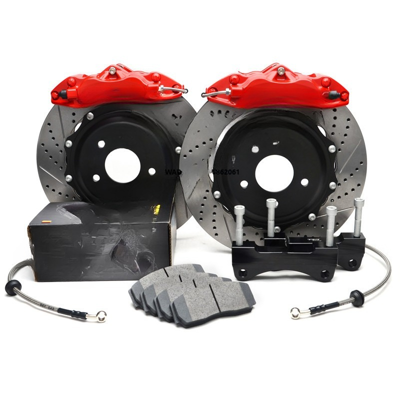 Forged Front Brake Caliper 4 Piston - คาลิปเปอร์เบรกแบบฟอร์จ 4 ลูกสูบ คาลิปเปอร์หน้า จานดิสก์ 355x28