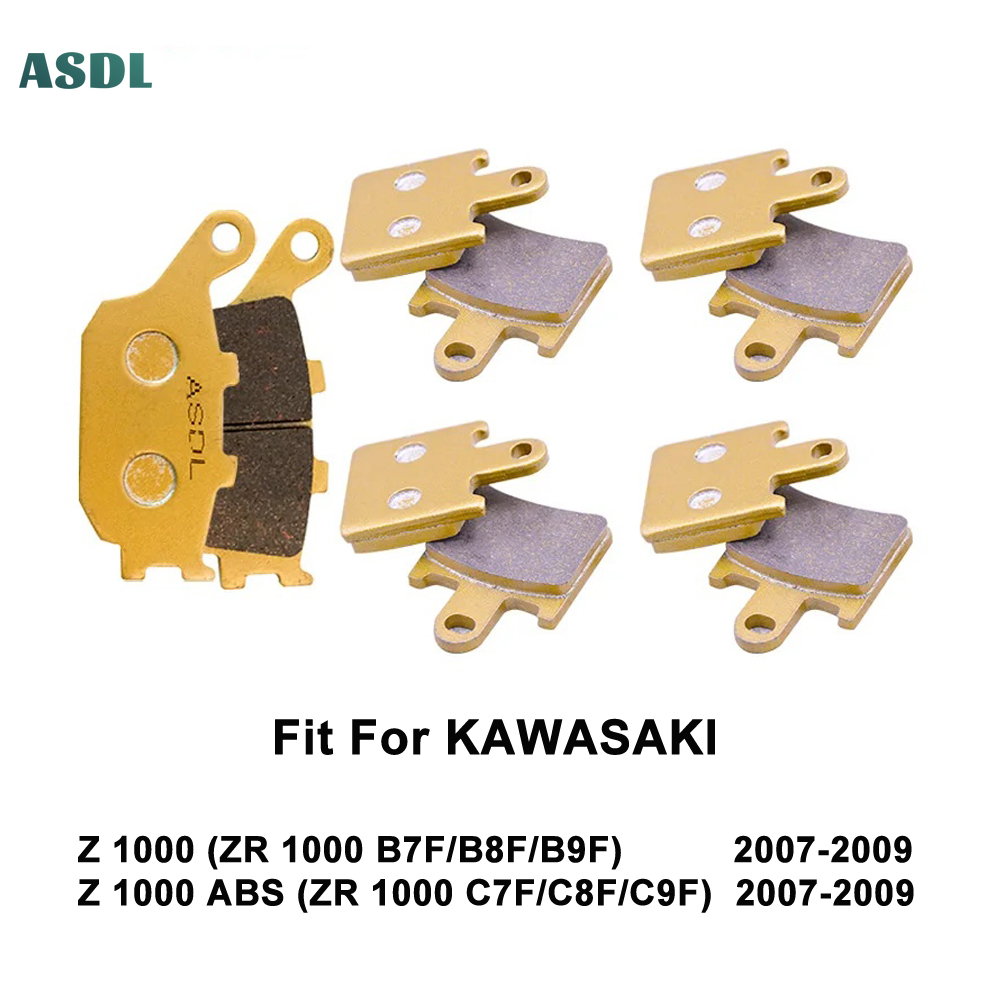 Carbon Ceramic Motorcycle Brake Rotor - รถจักรยานยนต์ด้านหน้าและด้านหลังเซรามิคเบรคสําหรับ Kawasaki Z 1000 Z1000 ZR