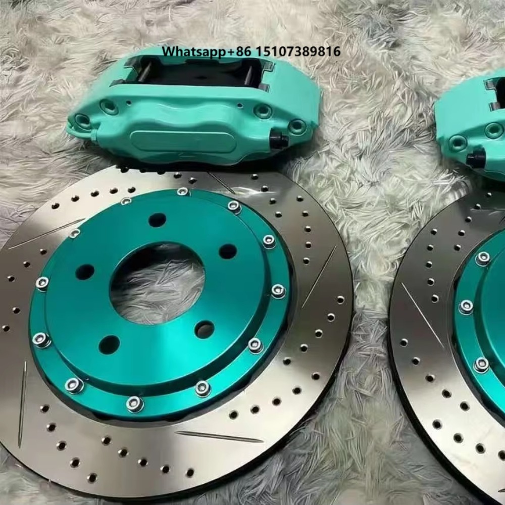 Forged Front Brake Caliper 4 Piston - ชุดคาลิปเปอร์เบรกอะลูมิเนียมอัลลอยด์ประสิทธิภาพสูงแบบใหม่ สำหรับรถแข่ง แบบฟอร์จ สำหรับ 7600 4