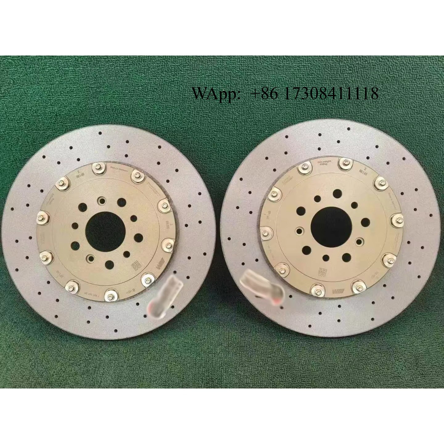 Forged Front Brake Caliper 4 Piston - ชุดคาลิปเปอร์เบรกคุณภาพสูง (6 ลูกสูบหน้า 4 ลูกสูบหลัง) คาลิปเปอร์อะลูมิเนียมฟอร์จ