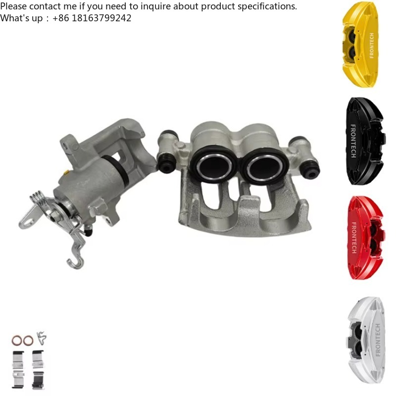 Forged Front Brake Caliper 4 Piston - คาลิปเปอร์เบรกหน้าแบบเมคคาทรอนิกส์ 4 พอต อลูมิเนียมฟอร์จคุณภาพสูง ยี่ห้อ Frontech