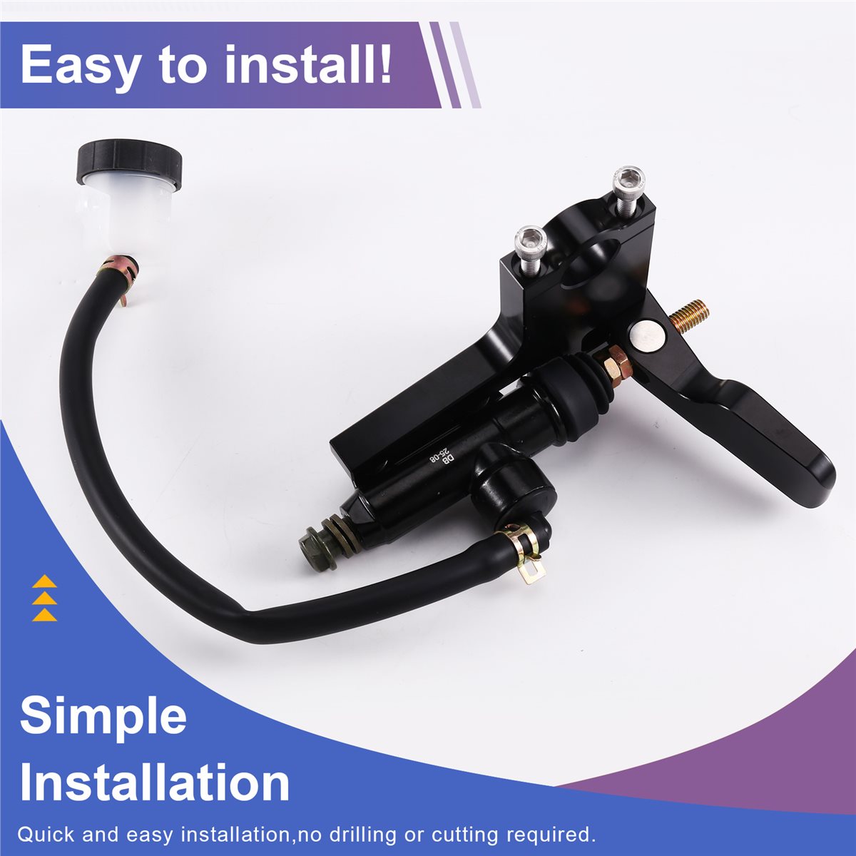 ชุดคันเบรกนิ้วหัวแม่มือสำหรับม - Motorcycle Thumb Brake System Kit บทวิจารณ์และราคา