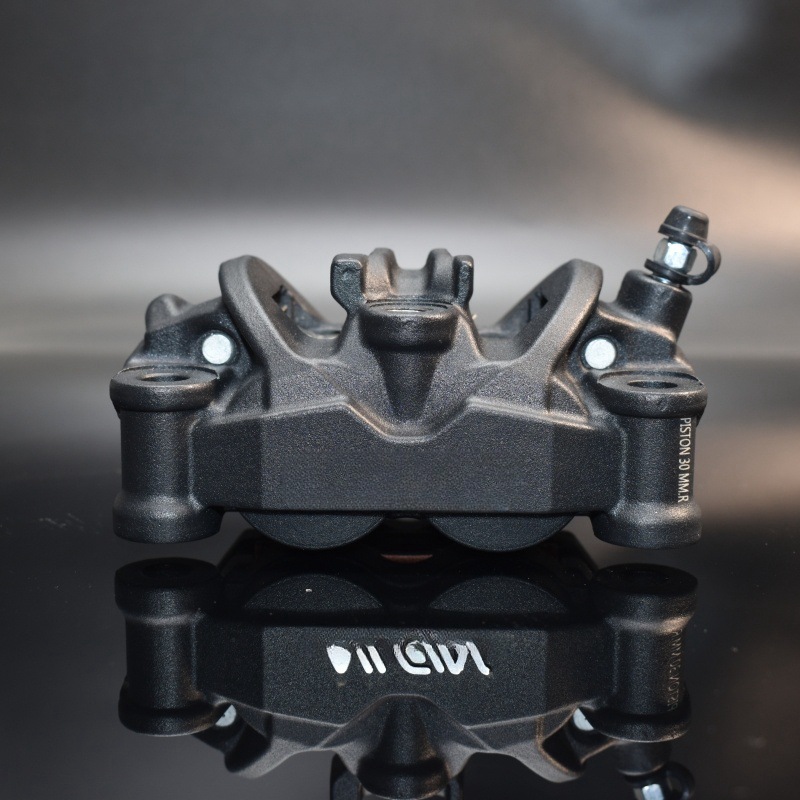 คาลิปเปอร์เบรกมอเตอร์ไซค์ Niss - Forged Front Brake Caliper 4 Piston บทวิจารณ์และราคา