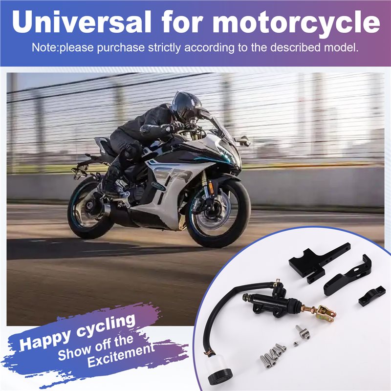 ชุดมือเบรกหลังมอเตอร์ไซค์ WF-M - Motorcycle Thumb Brake System Kit บทวิจารณ์และราคา